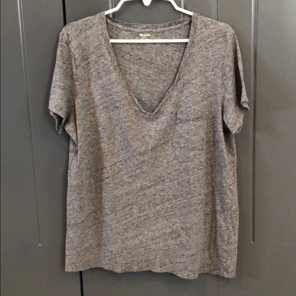 Madewell V-neck tee